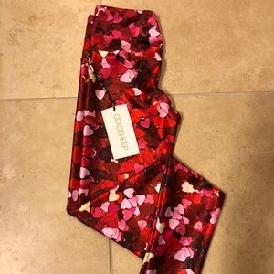 *new* goldsheep heart confetti leggings